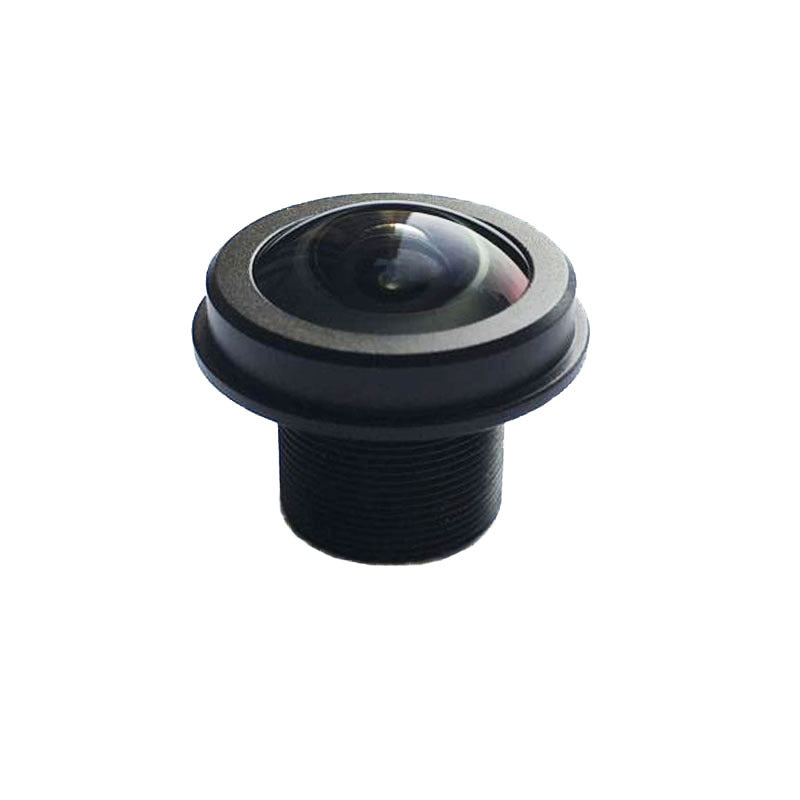 5-megapixel 180-degree panoramic fisheye lens surveillance camera, M12 interface, 1/2.5" HD.