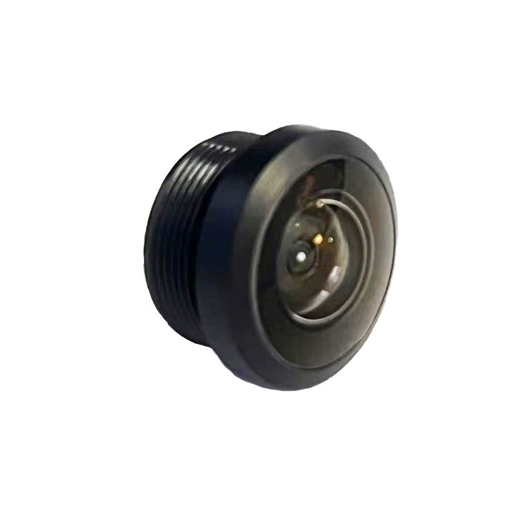 200-degree 1/4" infrared fisheye lens, 2-megapixel resolution, ultra-short TTL of 11.5mm, ideal for panoramic security and surveillance.