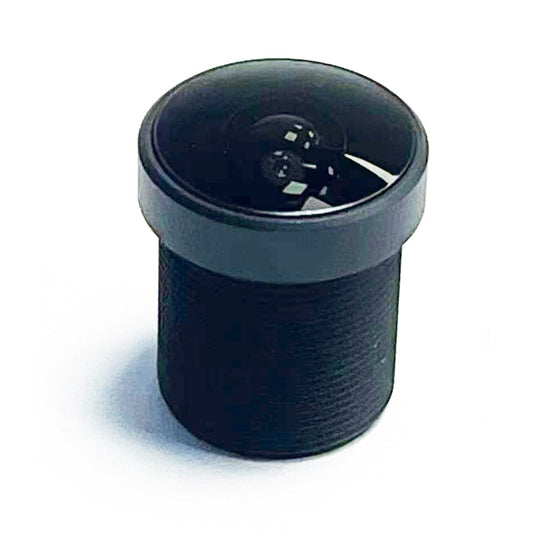 1/3" wide-angle 2mm 5-megapixel high-definition security surveillance fisheye lens with MTV interface, compact size.