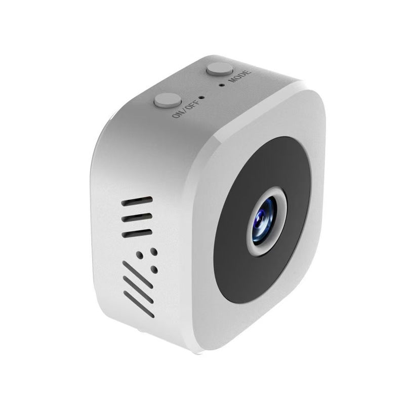 Wide-angle, high-definition, wireless smart WiFi remote monitoring and recording camera for home use.