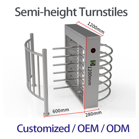 Multi-functional Semi-height Gate Turnstiles