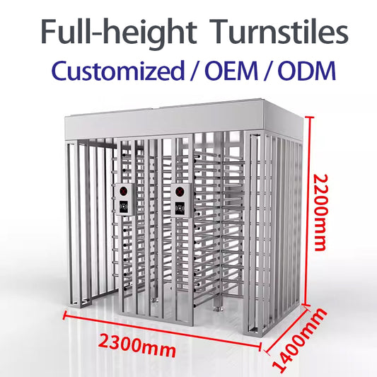 Multi-functional Full Height Customized Gate Turnstiles