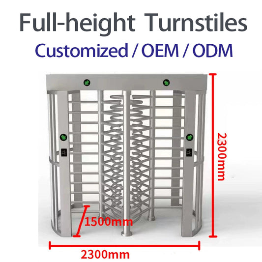 Multi-functional Full height High Security Turnstiles